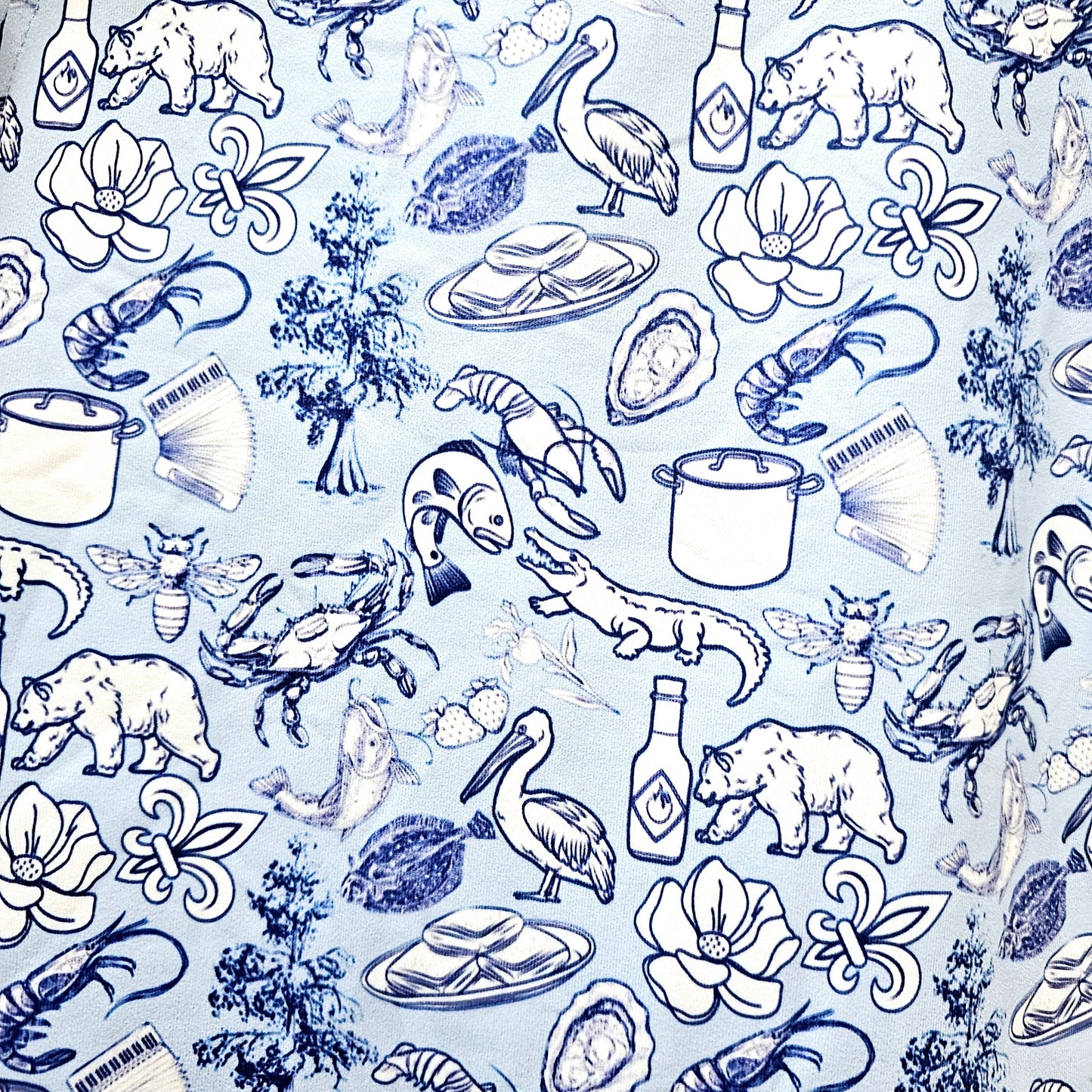 Cajun Toile Kid's Pieces (preorder)