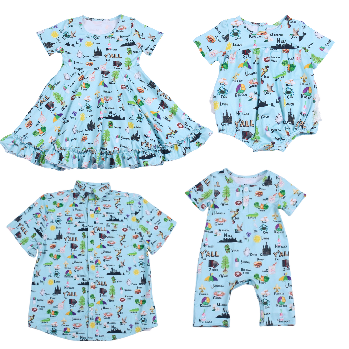 Cajun ABC's Kid's Pieces (preorder)