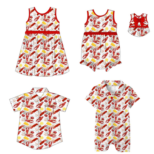 Crawfish Newspaper Kid's Pieces (preorder)
