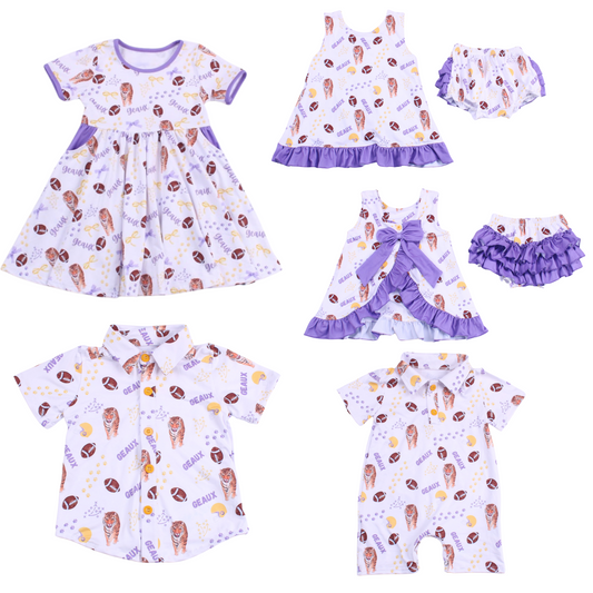 Geaux Football Kid's Pieces (preorder)