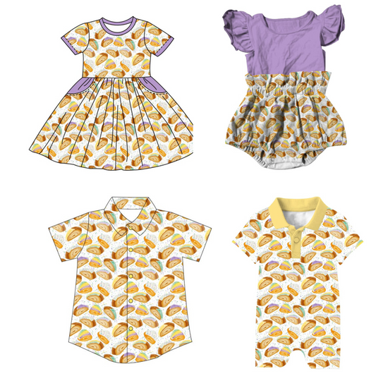 King Cake Slices Kid's Pieces (preorder)